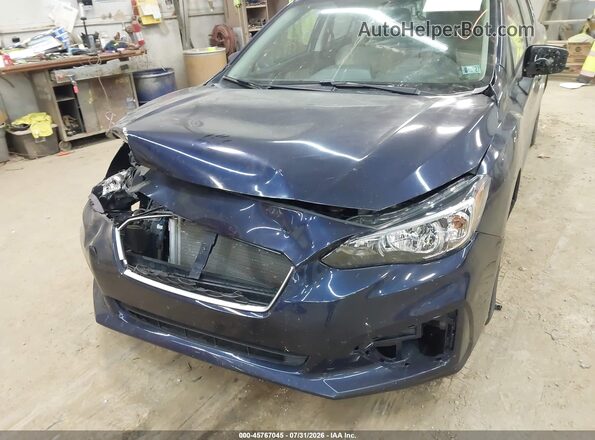 4S3GTAC61K3723787 2019 SUBARU IMPREZA Blue 
