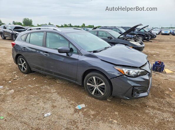 4S3GTAC64K3757223 2019 SUBARU IMPREZA Gray Передня права чверть