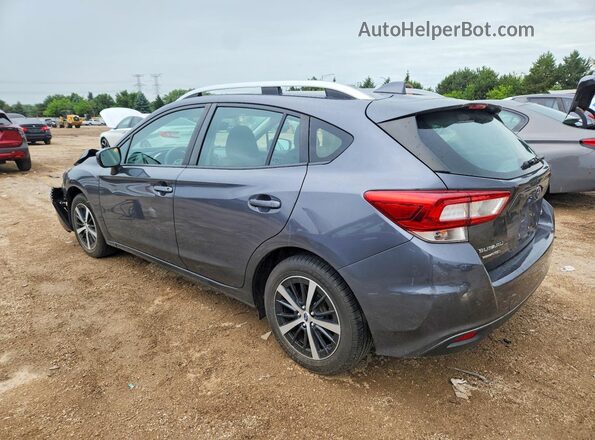 4S3GTAC64K3757223 2019 SUBARU IMPREZA Gray Задня ліва чверть