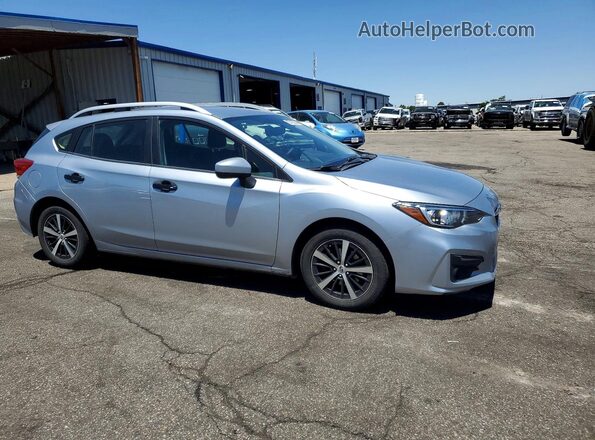 4S3GTAC65K3722884 2019 SUBARU IMPREZA Silver Передня права чверть