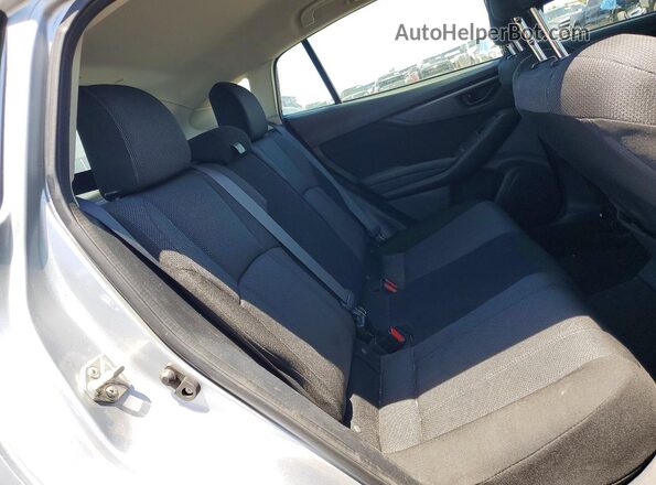 4S3GTAC65K3722884 2019 SUBARU IMPREZA Silver Вид задніх сидінь