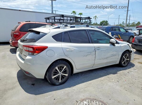 4S3GTAC66K3728869 2019 SUBARU IMPREZA White Задня права чверть