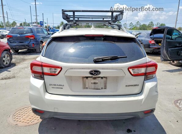 4S3GTAC66K3728869 2019 SUBARU IMPREZA White Вид ззаду