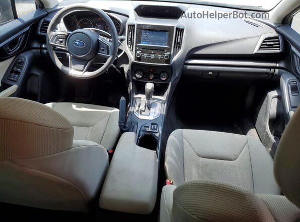 4S3GTAC66K3728869 2019 SUBARU IMPREZA White Вид панелі приладів