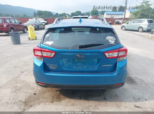 4S3GTAC67K3740416 2019 SUBARU IMPREZA Blue 
