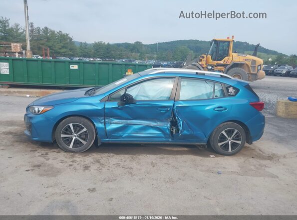 4S3GTAC67K3740416 2019 SUBARU IMPREZA Blue Панорамний вид салону 360°