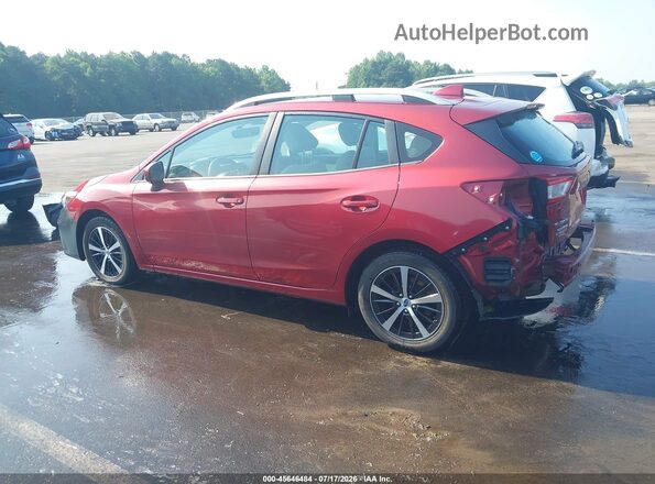 4S3GTAC68K3743518 2019 SUBARU IMPREZA Maroon Սալոնի 360 աստիճան տեսք