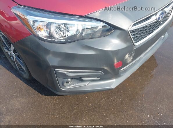 4S3GTAC68K3743518 2019 SUBARU IMPREZA Maroon 