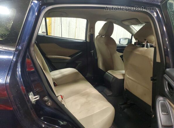 4S3GTAC69K3762482 2019 SUBARU IMPREZA Blue Вид задніх сидінь