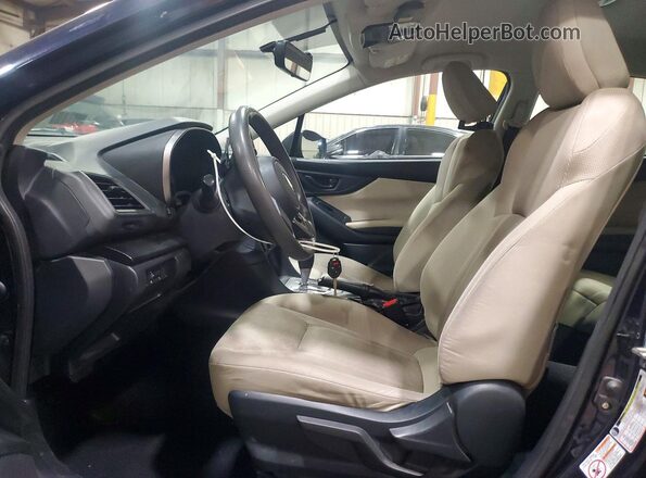 4S3GTAC69K3762482 2019 SUBARU IMPREZA Blue Вид салону спереду