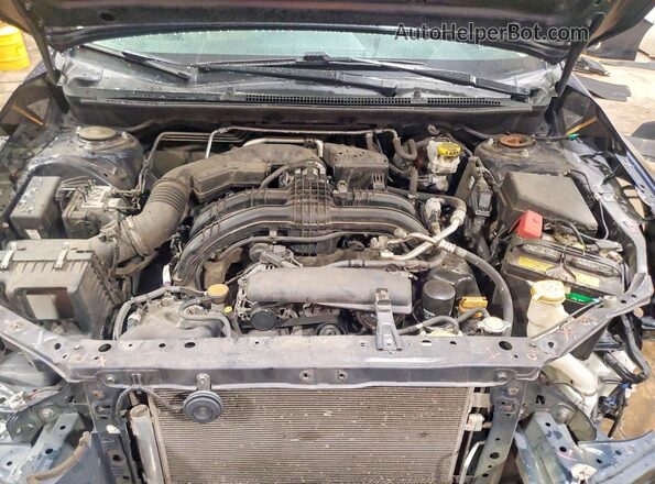 4S3GTAC69K3762482 2019 SUBARU IMPREZA Blue Вид задньої частини салону