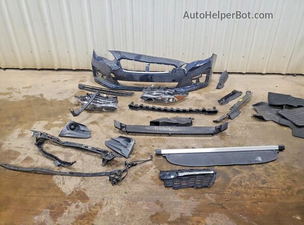 4S3GTAC69K3762482 2019 SUBARU IMPREZA Blue Вид підкапотного простору