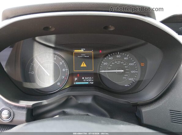 4S3GTAD60J3729951 2018 SUBARU IMPREZA Maroon უკანა სავარძლების ხედი