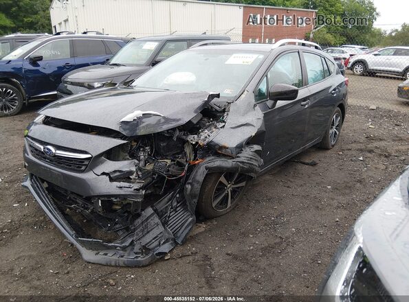 4S3GTAD60L3717933 2020 SUBARU IMPREZA Blue Передня ліва чверть