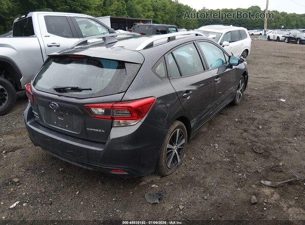 4S3GTAD60L3717933 2020 SUBARU IMPREZA Blue Задня права чверть