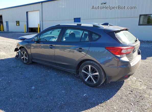 4S3GTAD60L3720153 2020 SUBARU IMPREZA Gray Rear left