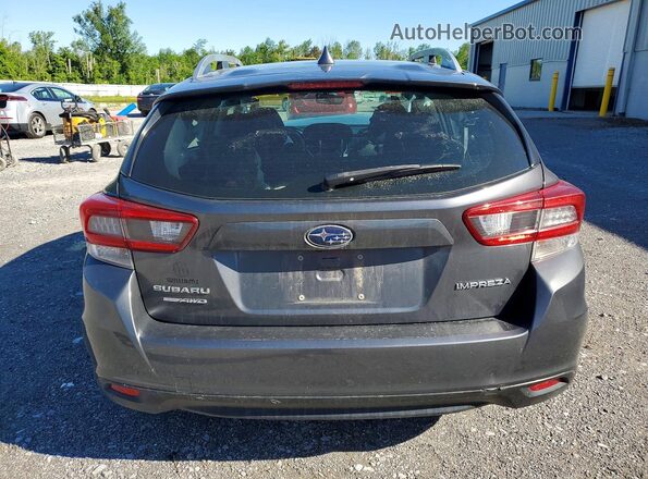 4S3GTAD60L3720153 2020 SUBARU IMPREZA Gray Rear view