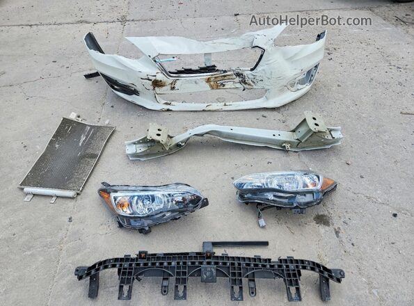 4S3GTAD61H3707466 2017 SUBARU IMPREZA White Widok komory silnika