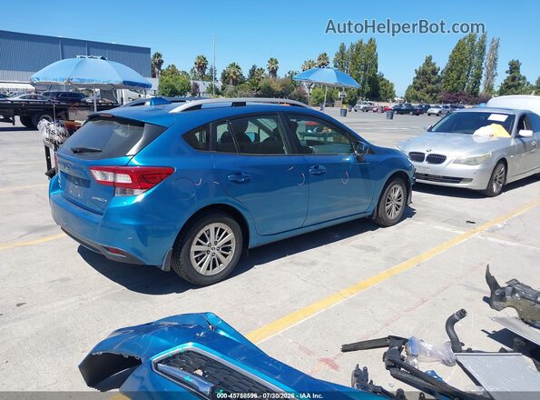 4S3GTAD61J3714620 2018 SUBARU IMPREZA Blue Rear right