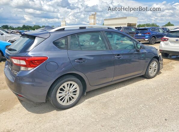 4S3GTAD62H3751900 2017 SUBARU IMPREZA Серый Задняя правая четверть