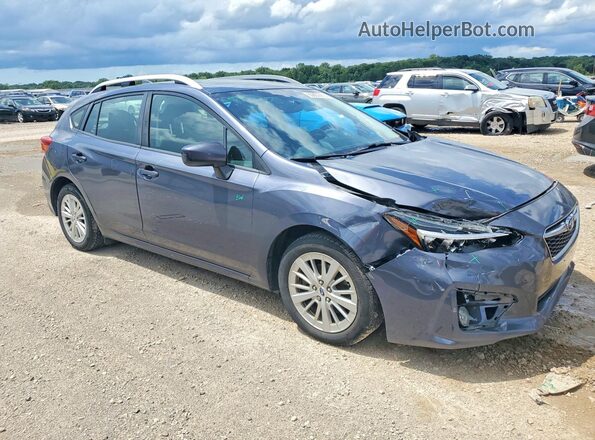 4S3GTAD62H3751900 2017 SUBARU IMPREZA Серый Передняя правая четверть