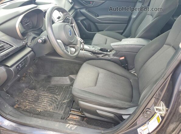 4S3GTAD62H3751900 2017 SUBARU IMPREZA Серый Вид салона спереди