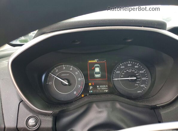 4S3GTAD62H3751900 2017 SUBARU IMPREZA Серый Вид щитка приборов