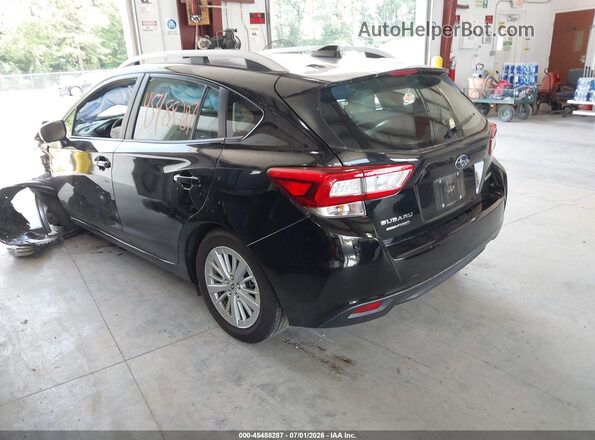 4S3GTAD62J3746248 2018 SUBARU IMPREZA Black Tył lewy