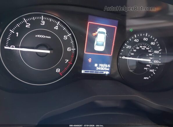 4S3GTAD62J3746248 2018 SUBARU IMPREZA Black Widok tylnych siedzeń