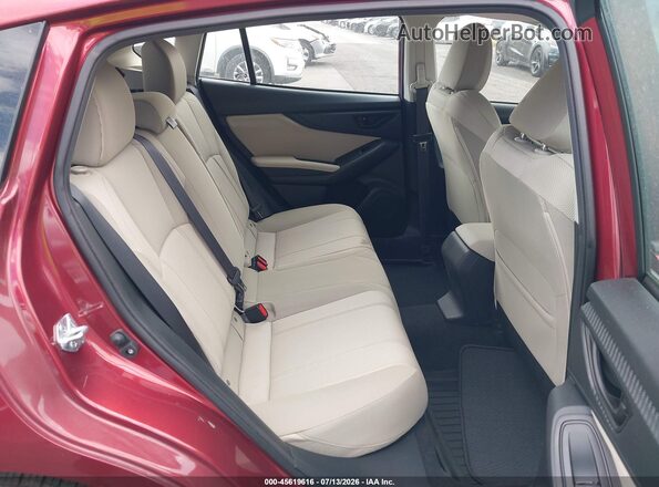 4S3GTAD62P3704025 2023 SUBARU IMPREZA Red Vista de la etiqueta del VIN