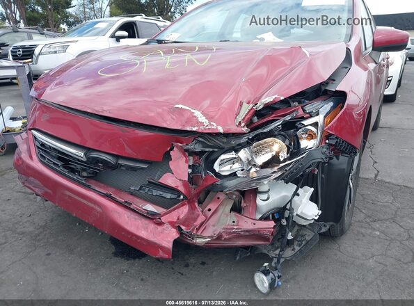4S3GTAD62P3704025 2023 SUBARU IMPREZA Red Vista frontal