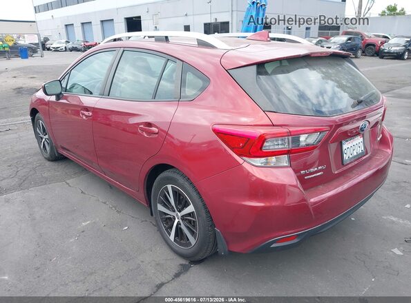 4S3GTAD62P3704025 2023 SUBARU IMPREZA Red Trasero izquierdo