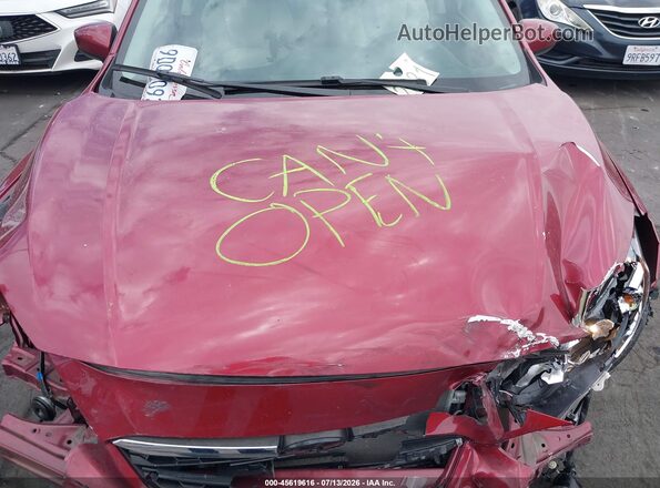 4S3GTAD62P3704025 2023 SUBARU IMPREZA Red Vista trasera