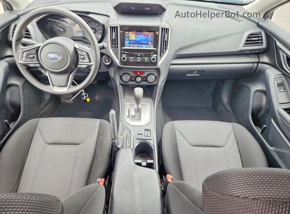 4S3GTAD63M3702005 2021 SUBARU IMPREZA Silver Widok deski rozdzielczej