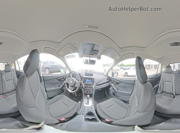 4S3GTAD63M3702005 2021 SUBARU IMPREZA Silver Widok naklejki z numerem VIN