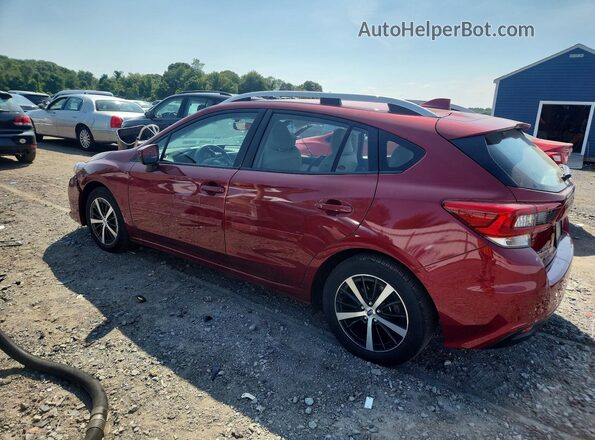 4S3GTAD63M3703431 2021 SUBARU IMPREZA Red Tył lewy