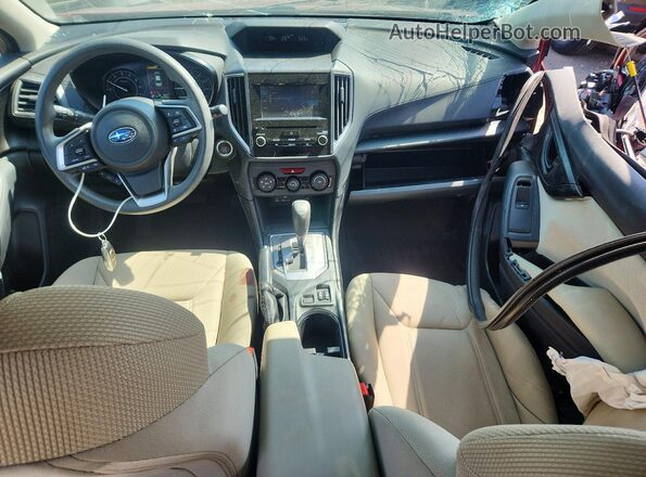 4S3GTAD63M3703431 2021 SUBARU IMPREZA Red Widok deski rozdzielczej
