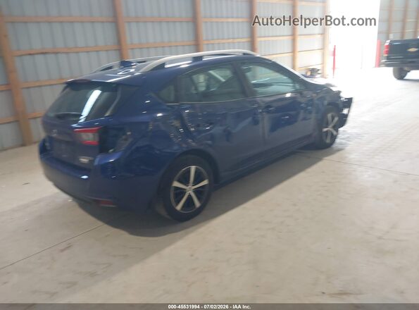 4S3GTAD63P3710562 2023 SUBARU IMPREZA Blue Задня права чверть