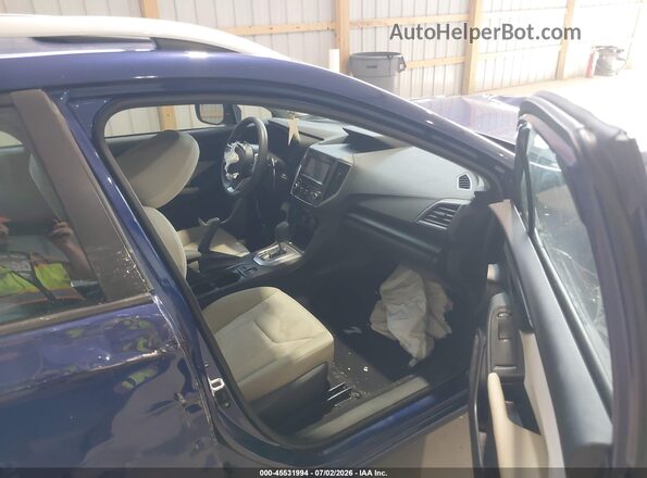 4S3GTAD63P3710562 2023 SUBARU IMPREZA Blue Вид салону спереду