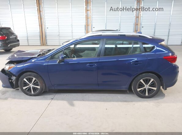 4S3GTAD63P3710562 2023 SUBARU IMPREZA Blue Панорамний вид салону 360°