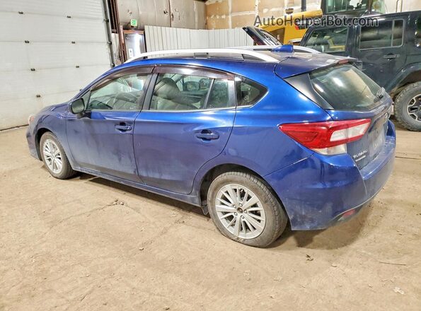 4S3GTAD64H3726142 2017 SUBARU IMPREZA Blue Задня ліва чверть