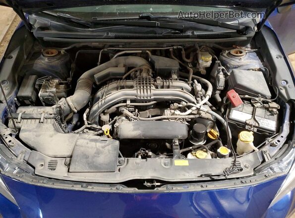 4S3GTAD64H3726142 2017 SUBARU IMPREZA Blue Вид підкапотного простору