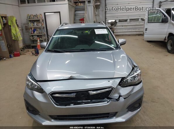 4S3GTAD64K3719327 2019 SUBARU IMPREZA Silver Vista del cuadro de instrumentos