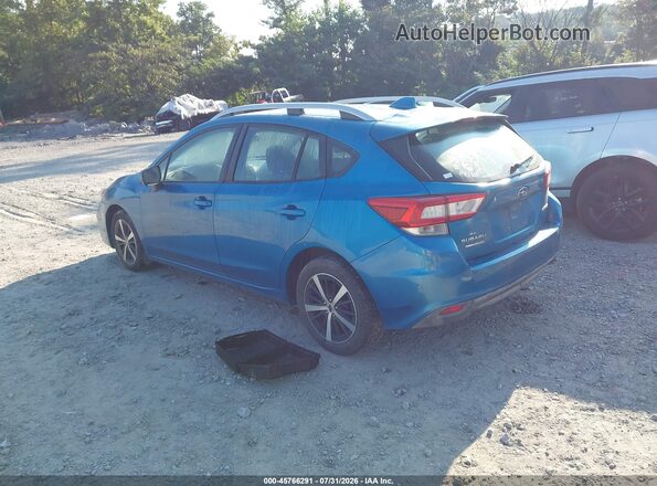 4S3GTAD64K3735303 2019 SUBARU IMPREZA Blue Հետևի ձախ