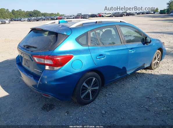 4S3GTAD64K3735303 2019 SUBARU IMPREZA Blue Հետևի աջ