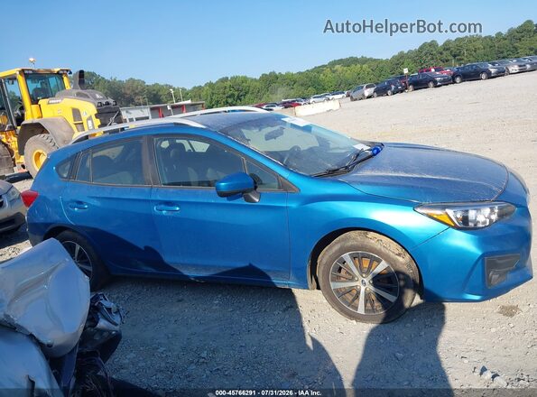 4S3GTAD64K3735303 2019 SUBARU IMPREZA Blue Սալոնի հետևի տեսք