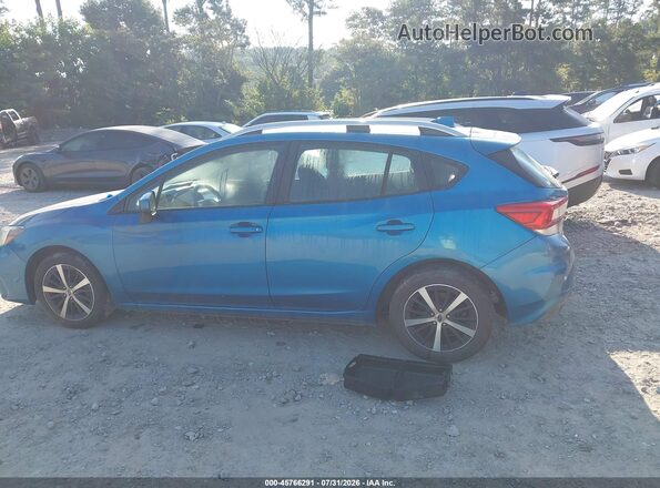 4S3GTAD64K3735303 2019 SUBARU IMPREZA Blue Սալոնի 360 աստիճան տեսք