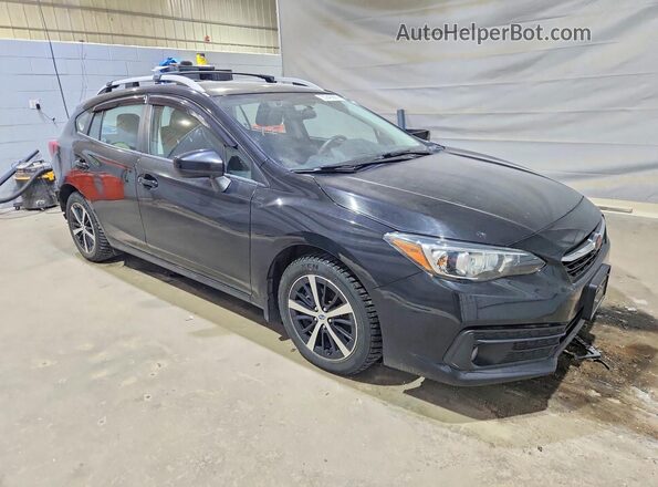 4S3GTAD64N3712124 2022 SUBARU IMPREZA Черный Передняя правая четверть