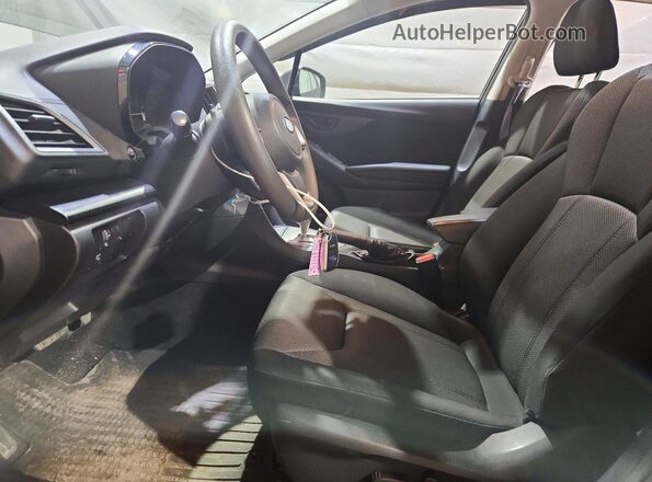 4S3GTAD64N3712124 2022 SUBARU IMPREZA Черный Вид салона спереди
