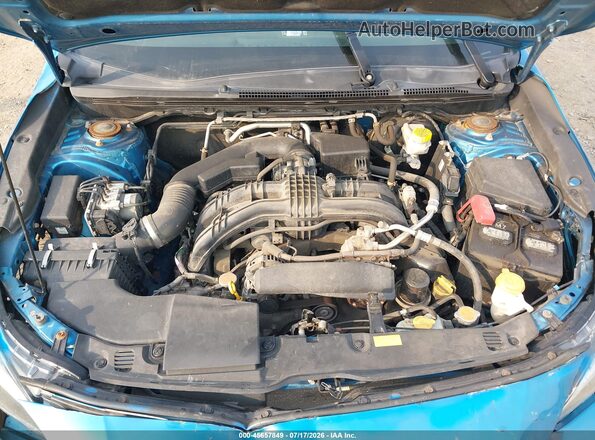 4S3GTAD65J3722056 2018 SUBARU IMPREZA Blue Вид ззаду